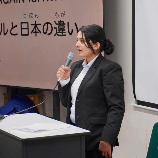 校内スピーチ大会!